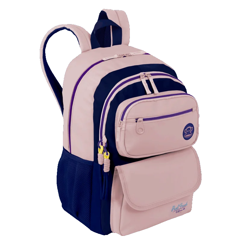 Mochila  2 Compartimentos Paul Frank Summer - Rosa