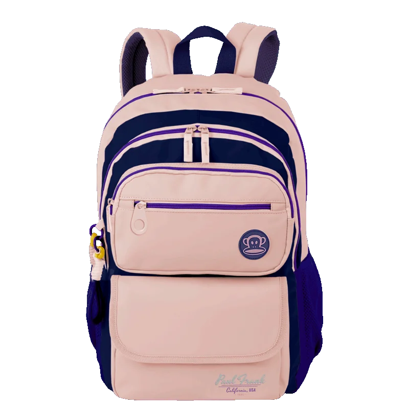 Mochila 2 Compartimentos Paul Frank Summer - Rosa