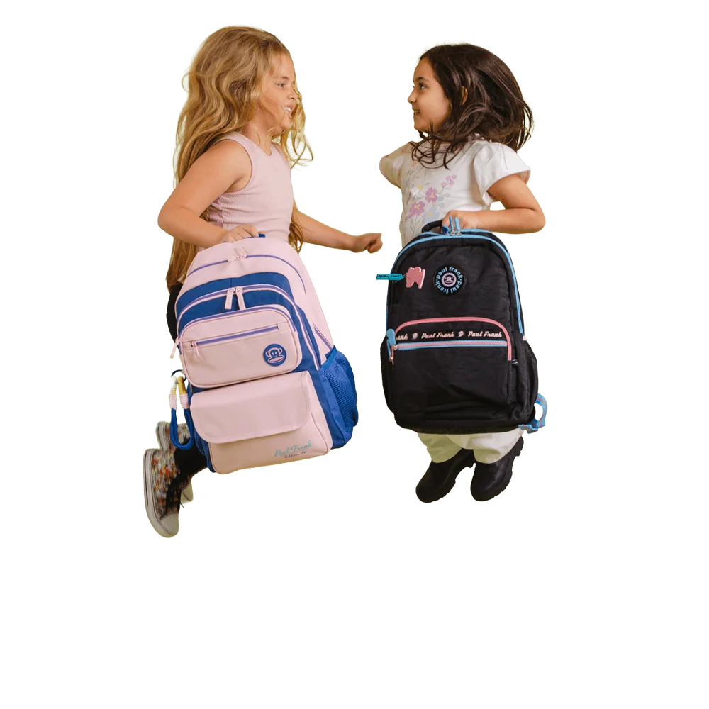 Mochila 2 Compartimentos Paul Frank Summer - Rosa