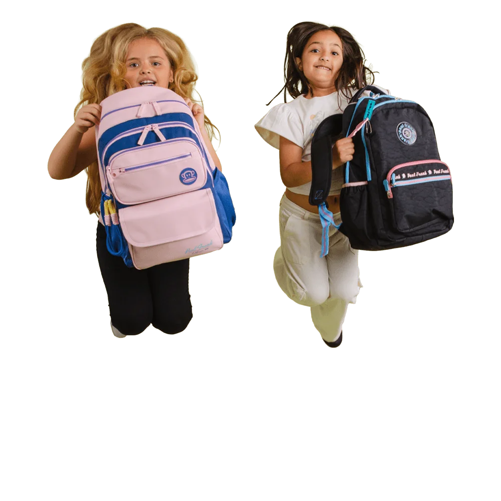 Mochila 2 Compartimentos Paul Frank Summer - Rosa