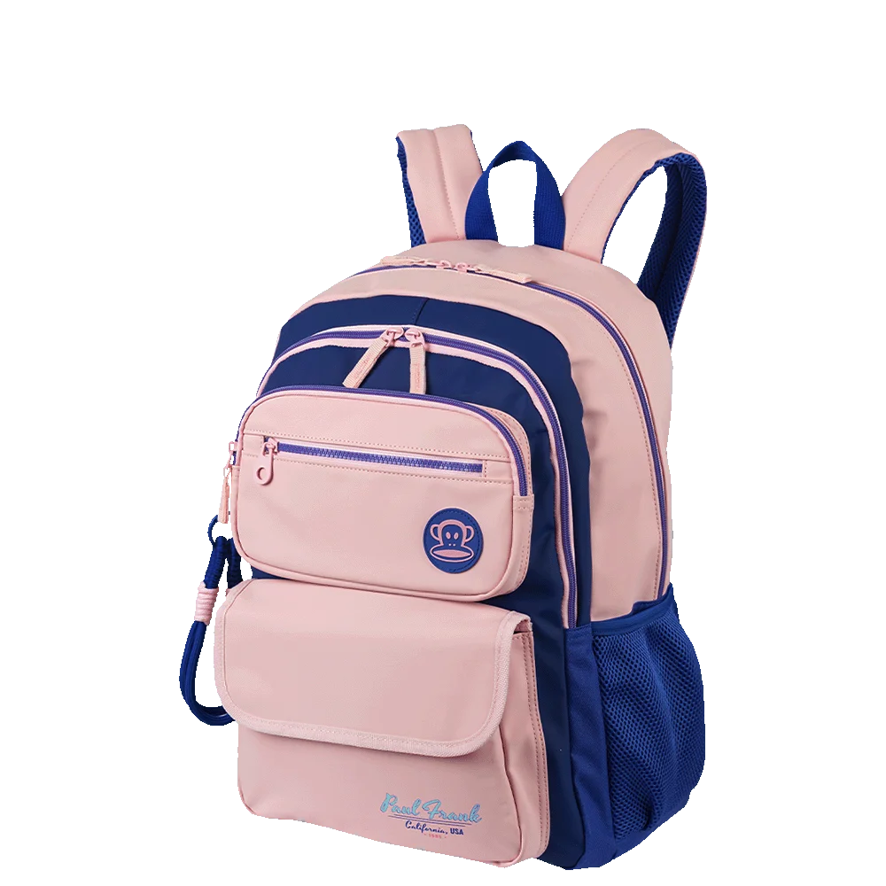 Mochila 2 Compartimentos Paul Frank Summer - Rosa