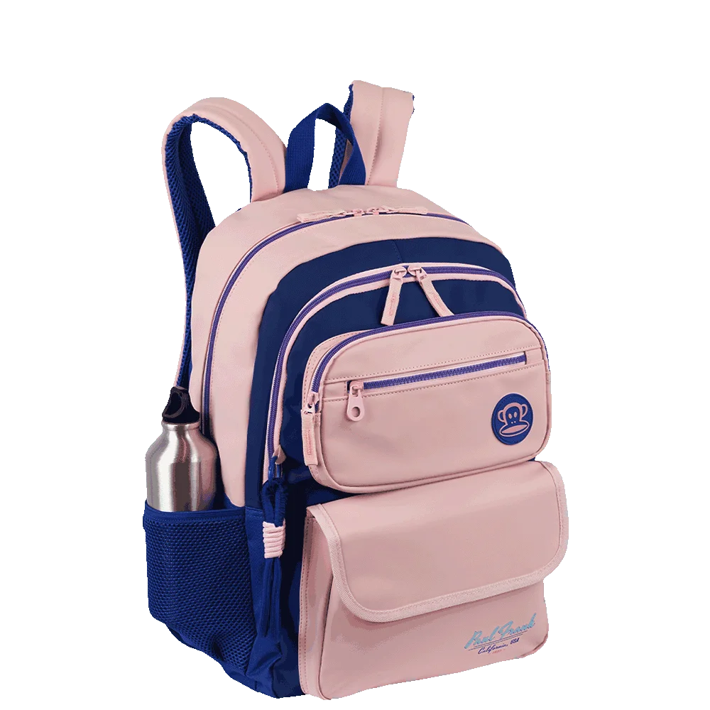 Mochila 2 Compartimentos Paul Frank Summer - Rosa