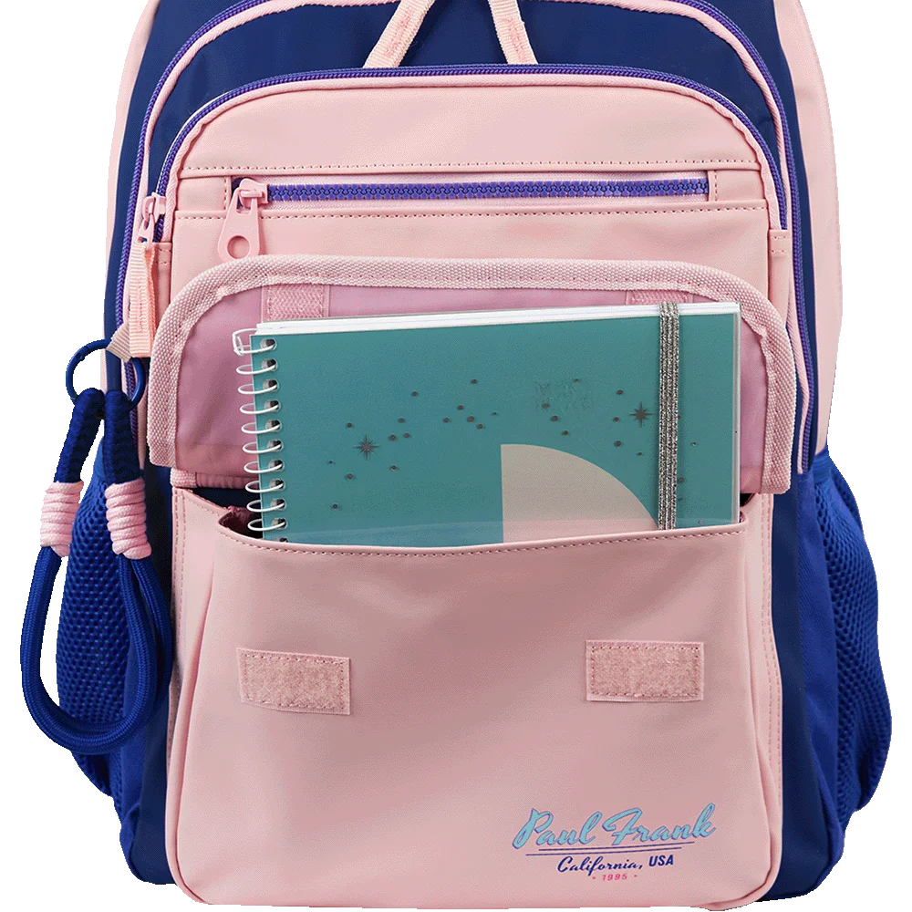 Mochila 2 Compartimentos Paul Frank Summer - Rosa