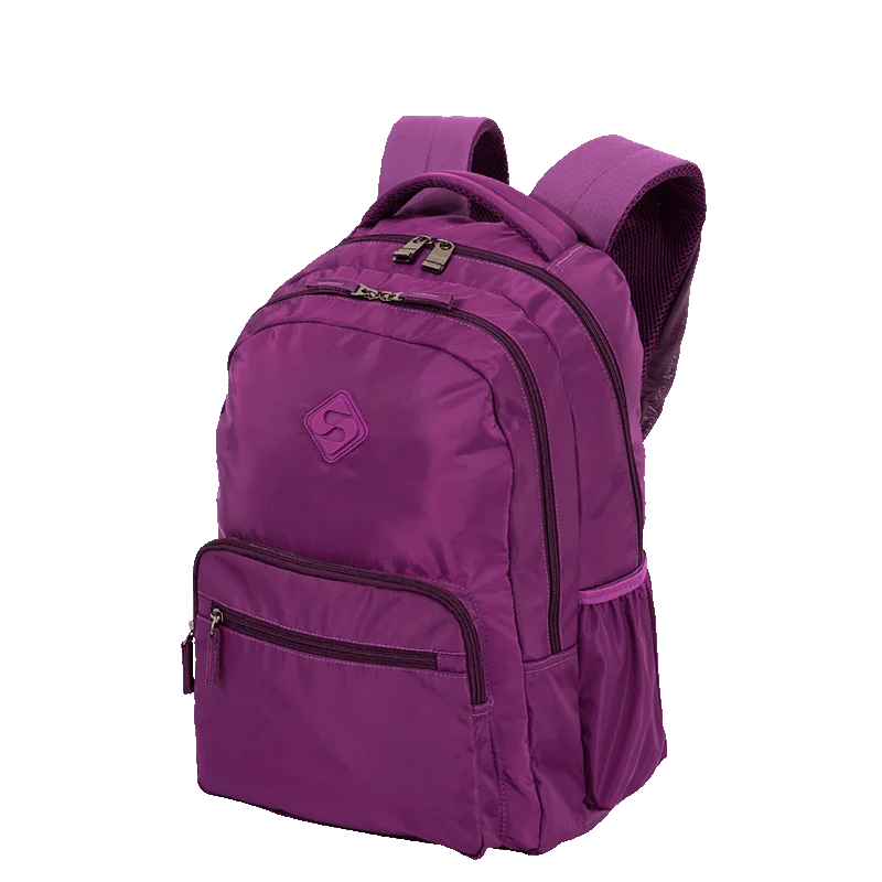 Mochila 2 Compartimentos Sestini College 4 Roxo - Cintilante