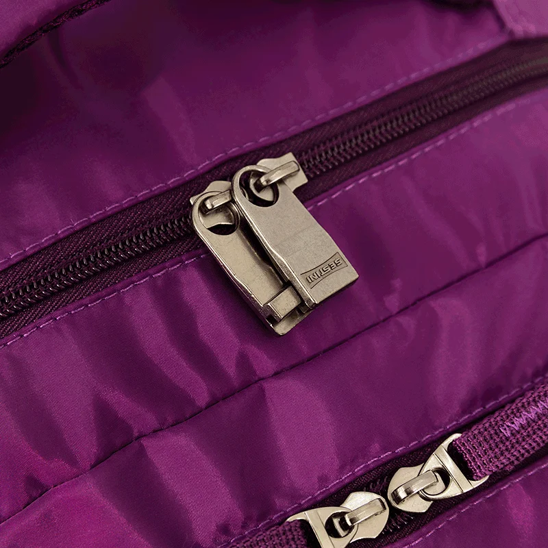 Mochila 2 Compartimentos Sestini College 4 Roxo - Cintilante