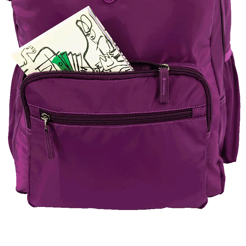 Mochila 2 Compartimentos Sestini College 4 Roxo - Cintilante