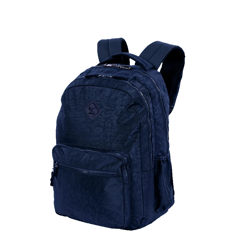 Mochila 2 Compartimentos Sestini College Crinkle 3 - Azul