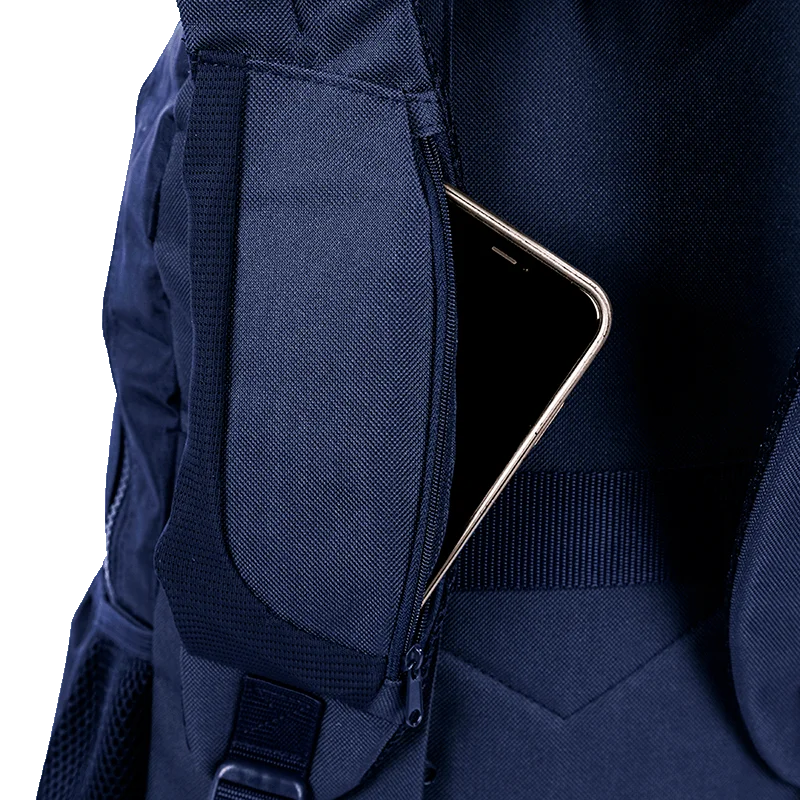 Mochila 2 Compartimentos Sestini College Crinkle 3 - Azul