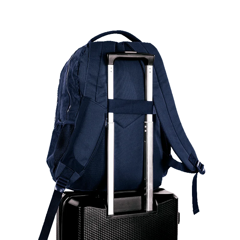 Mochila 2 Compartimentos Sestini College Crinkle 3 - Azul