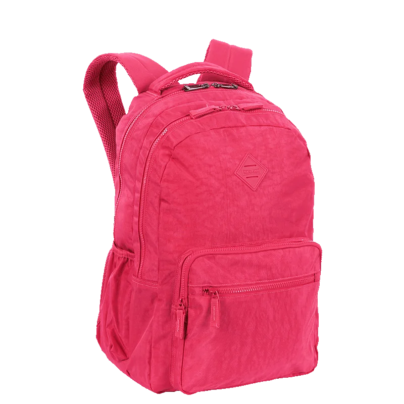 Mochila 2 Compartimentos Sestini College Crinkle 3 Rosa - Pink