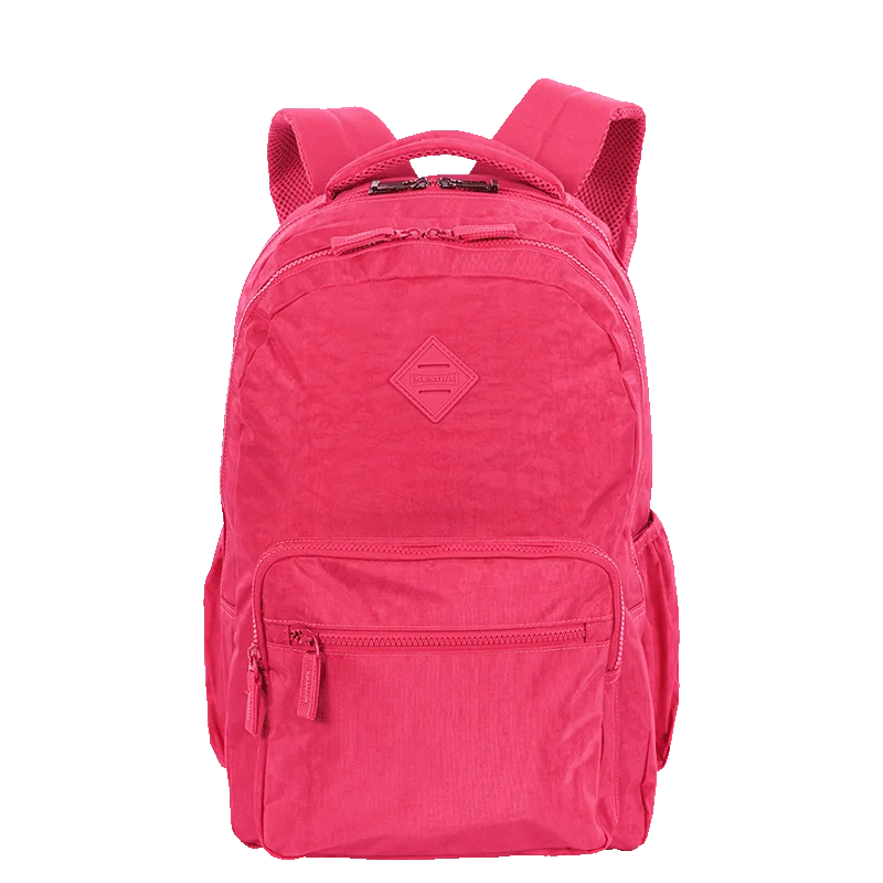 Mochila 2 Compartimentos Sestini College Crinkle 3 Rosa - Pink