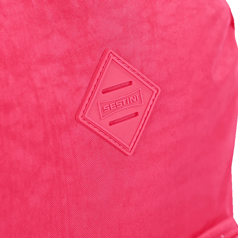 Mochila 2 Compartimentos Sestini College Crinkle 3 Rosa - Pink