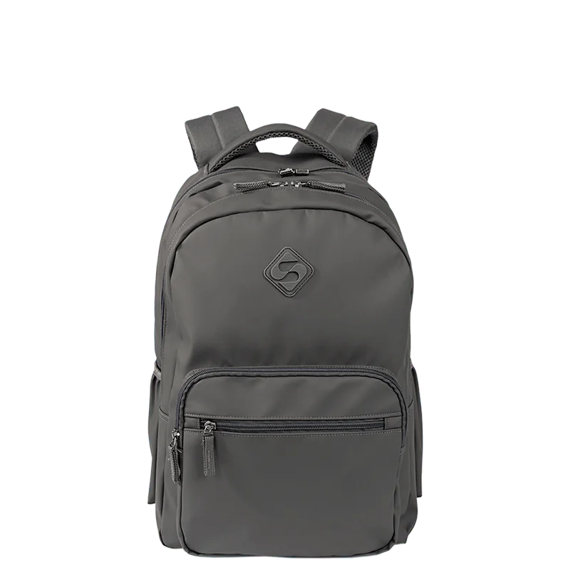 Mochila 2 Compartimentos Sestini College Hydroblock Cinza - Chumbo