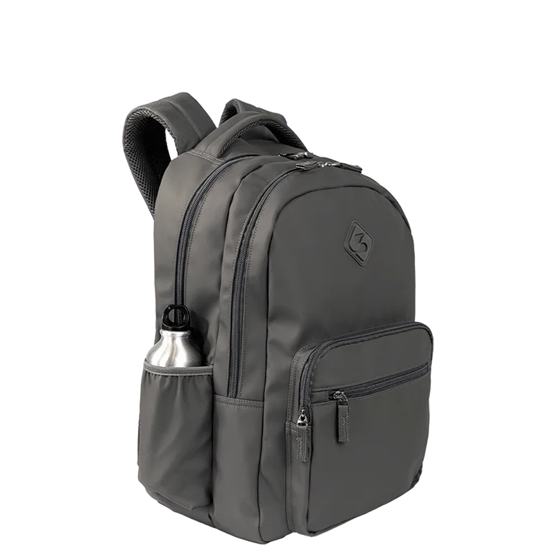 Mochila 2 Compartimentos Sestini College Hydroblock Cinza - Chumbo