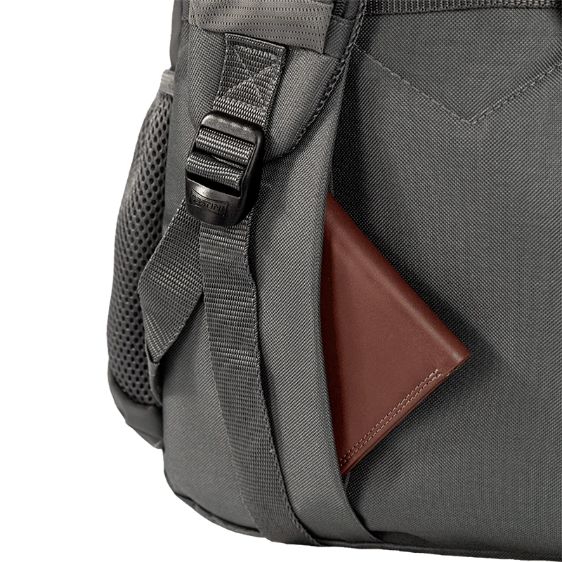 Mochila 2 Compartimentos Sestini College Hydroblock Cinza - Chumbo