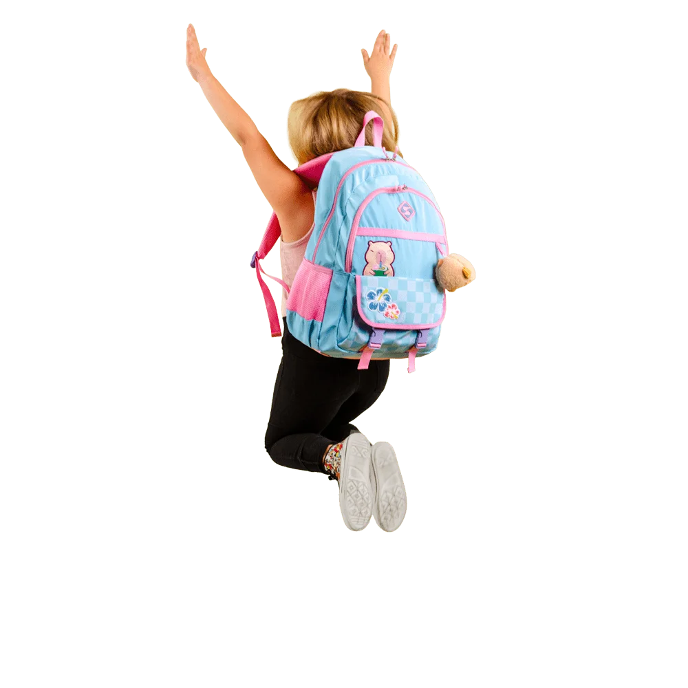 Mochila 2 Compartimentos Sestini Lover - Capivara