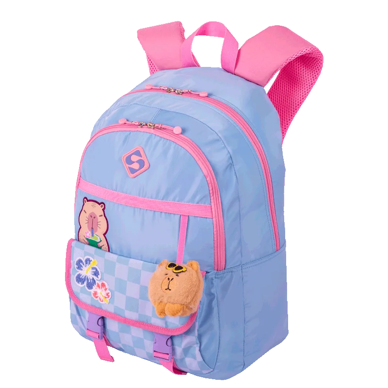 Mochila 2 Compartimentos Sestini Lover - Capivara