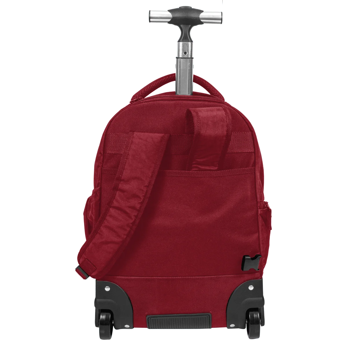 Mochila Carrinho 2 Compartimentos Sestini Rolling Grande Crinkle - Vinho