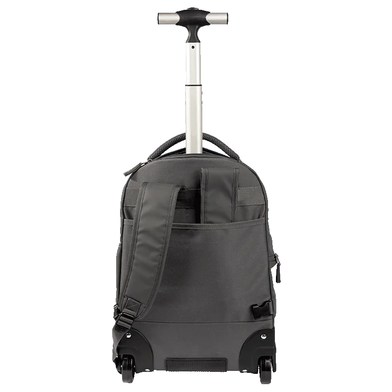 Mochila Carrinho 2 Compartimentos Sestini Rolling Hydroblock Cinza - Chumbo