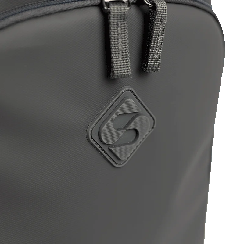 Mochila Carrinho 2 Compartimentos Sestini Rolling Hydroblock Cinza - Chumbo