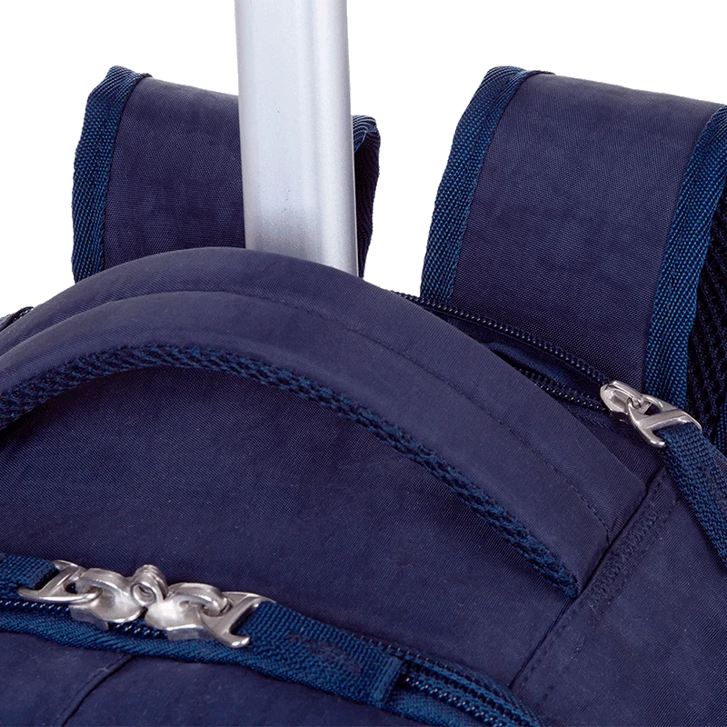 Mochila Carrinho 2 em 1 Sestini Rolling Crinkle Azul