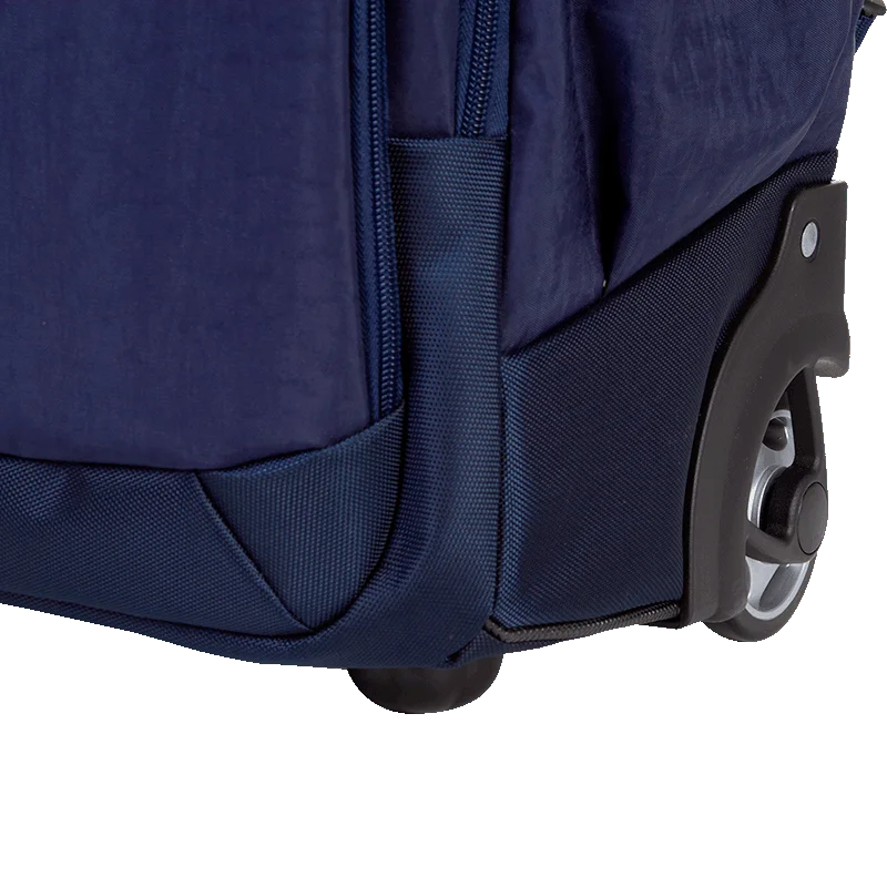 Mochila Carrinho 2 em 1 Sestini Rolling Crinkle Azul