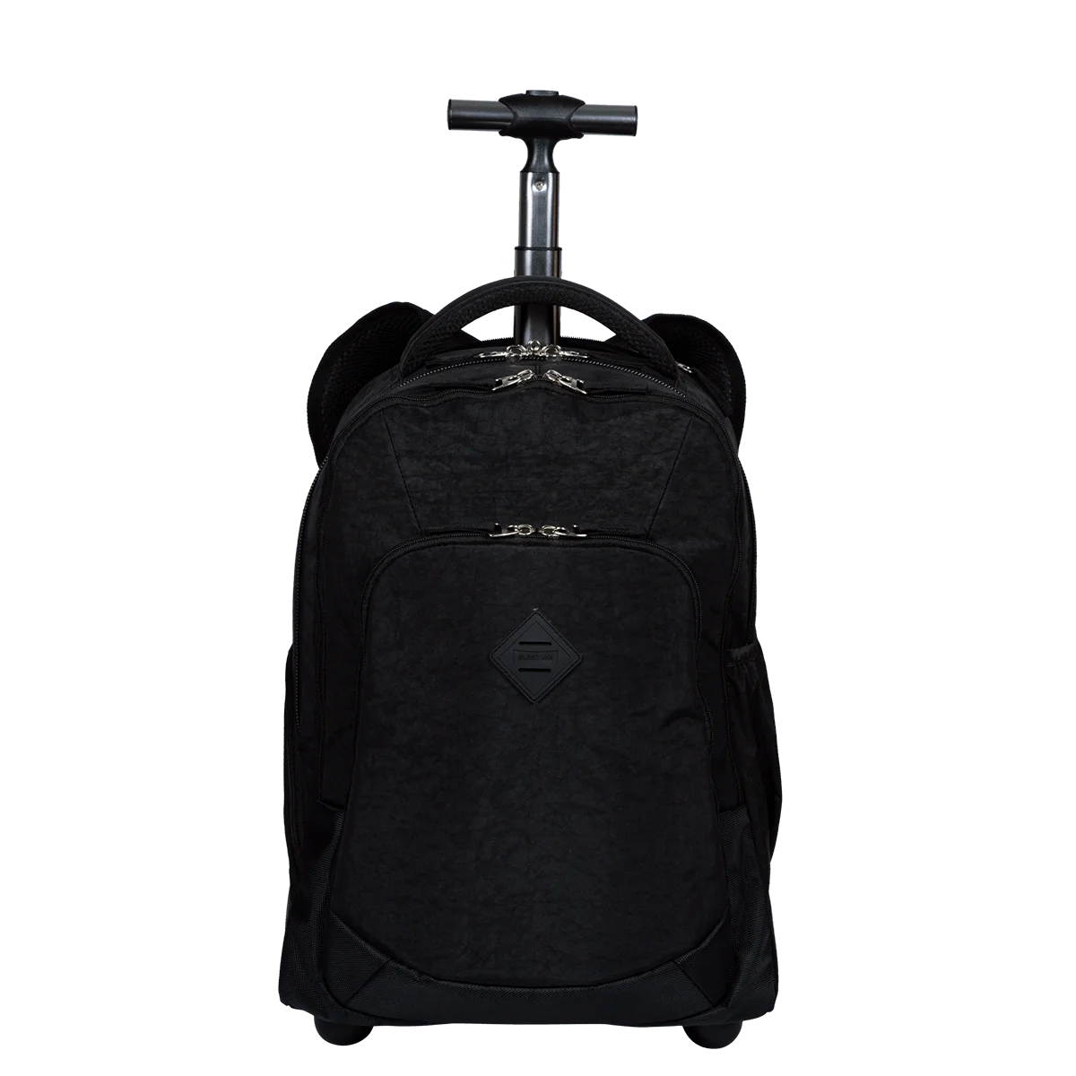 Mochila Carrinho 2 em 1 Sestini Rolling Crinkle Preto