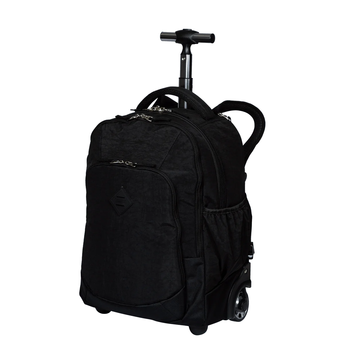 Mochila Carrinho 2 em 1 Sestini Rolling Crinkle Preto