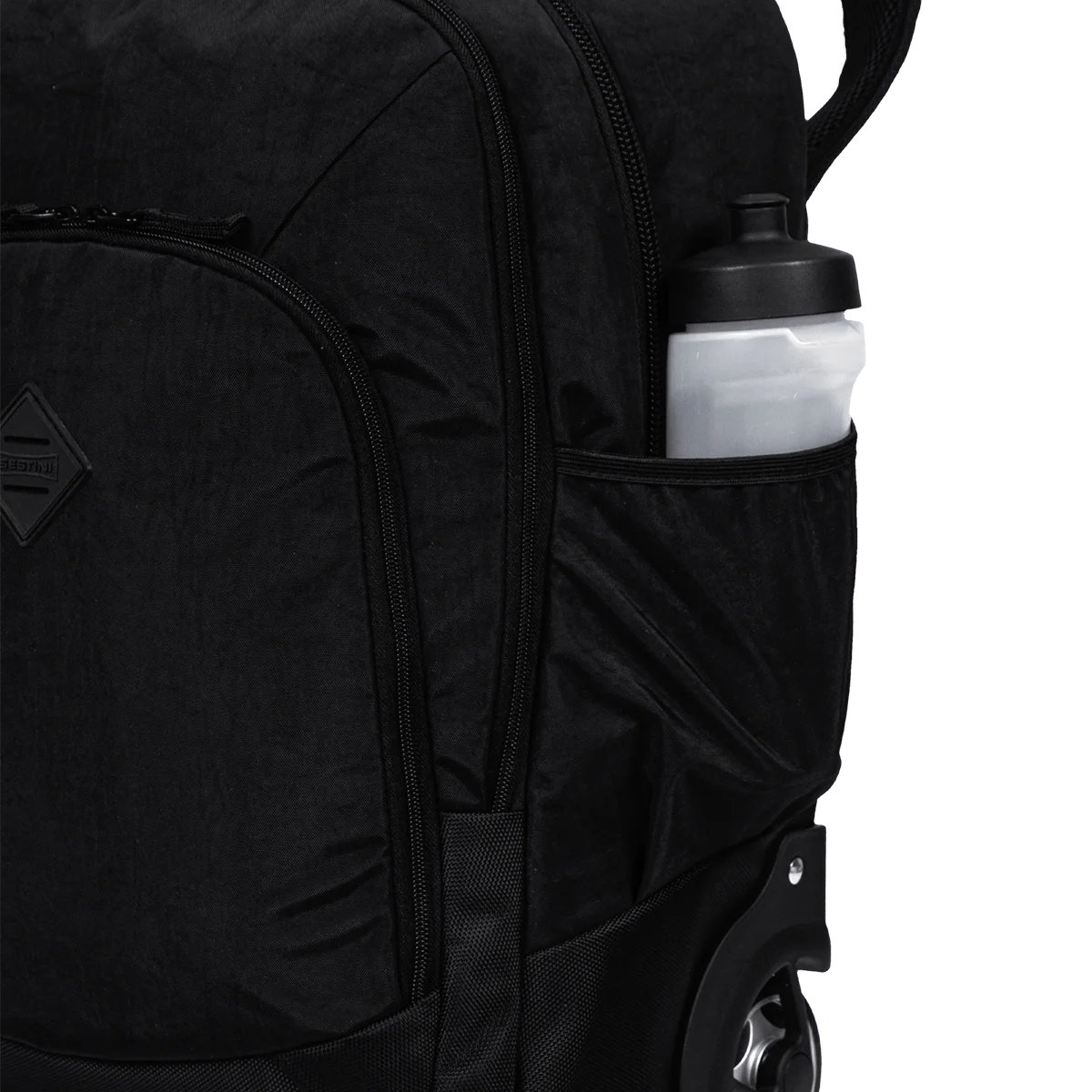 Mochila Carrinho 2 em 1 Sestini Rolling Crinkle Preto