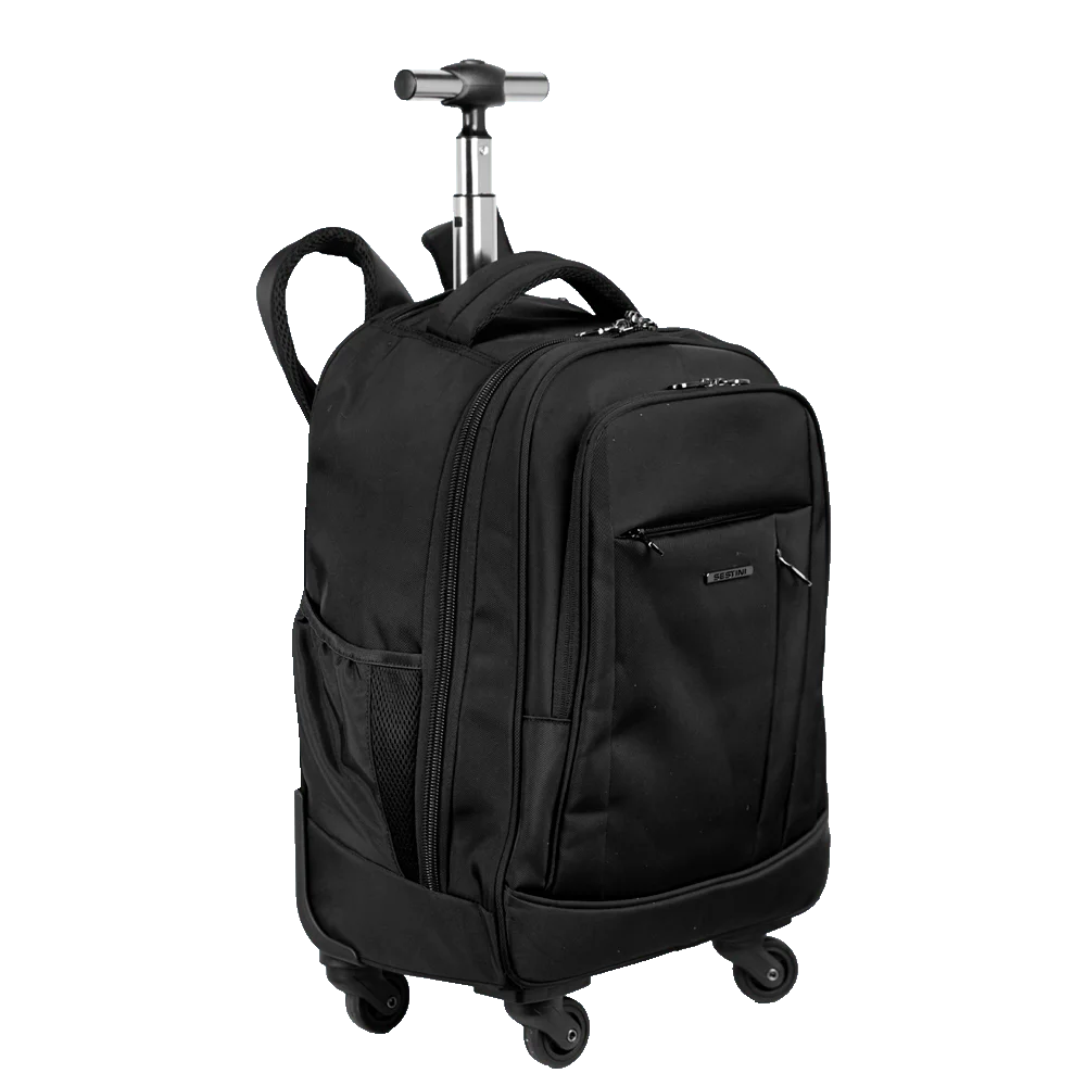 Mochila Carrinho 360º 2 em 1 Sestini Work 2 - Preto