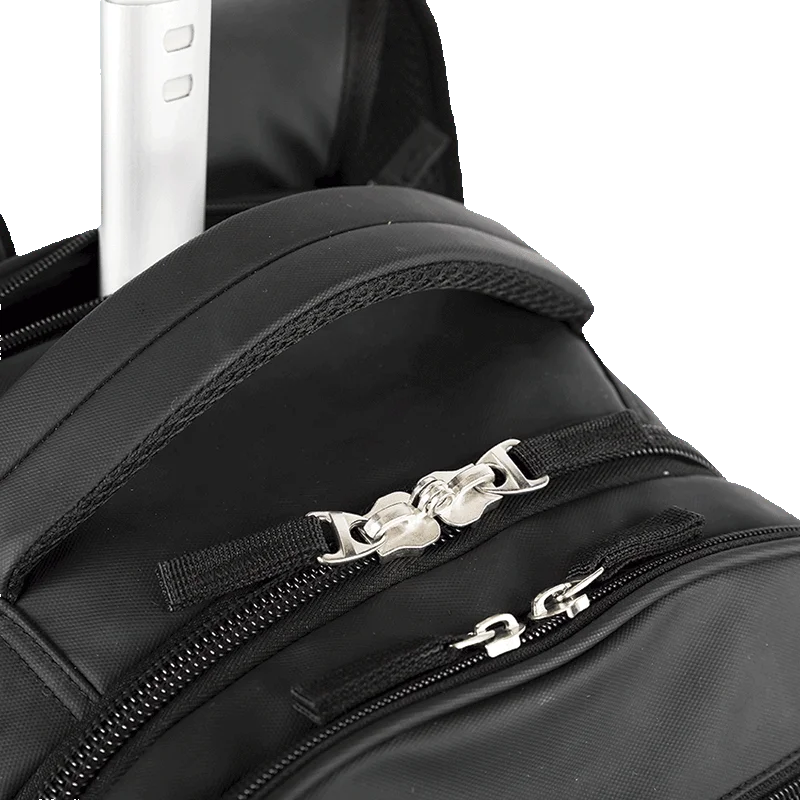Mochila Carrinho 4 Rodas Duplas Sestini Rolling Hydroblock - Preto