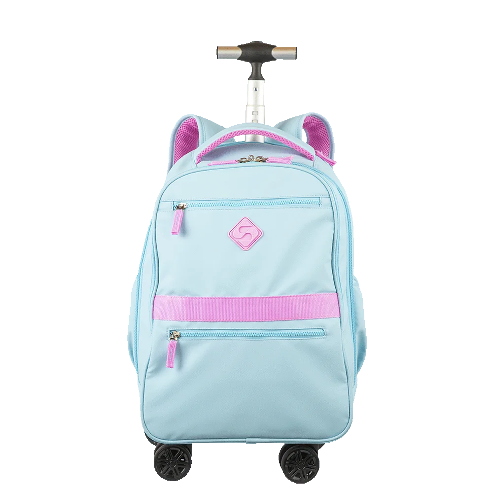Mochila Carrinho 4 Rodas Duplas Sestini Rolling Hydroblock - Sky