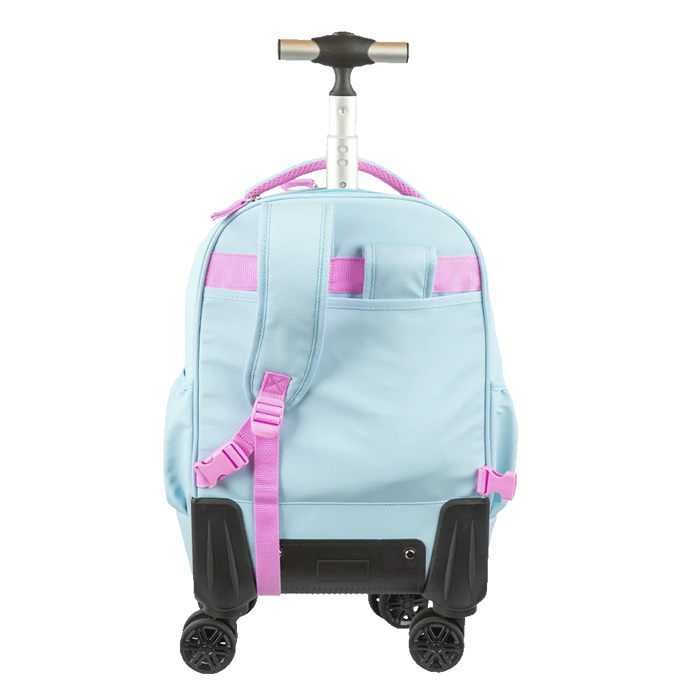 Mochila Carrinho 4 Rodas Duplas Sestini Rolling Hydroblock - Sky