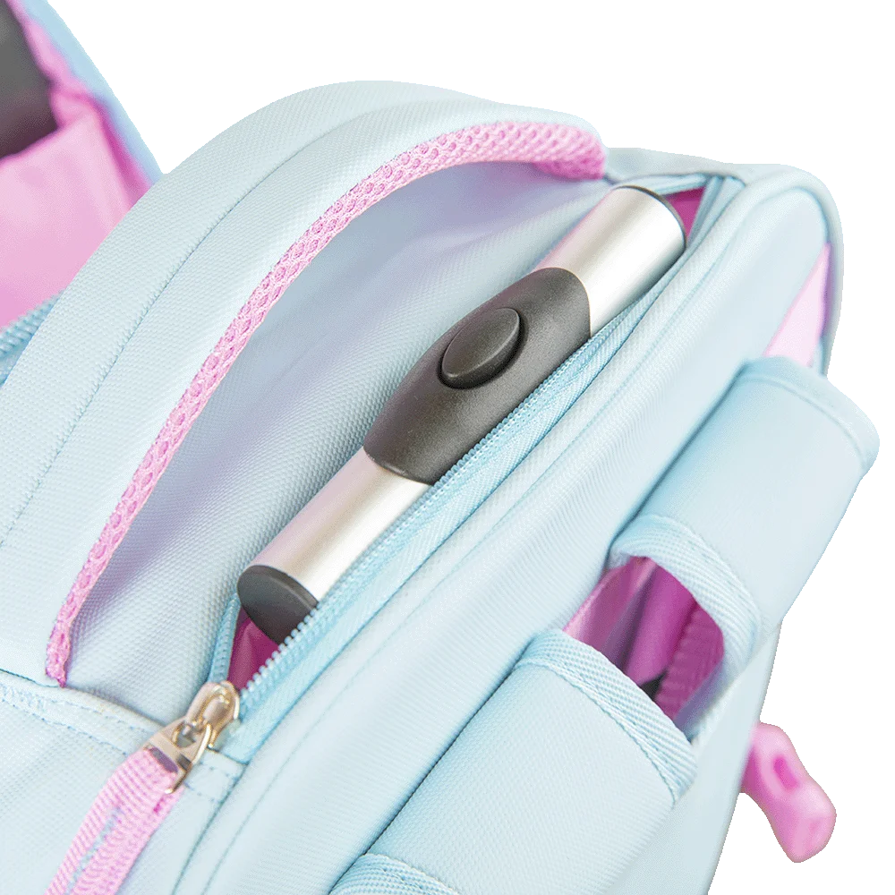Mochila Carrinho 4 Rodas Duplas Sestini Rolling Hydroblock - Sky