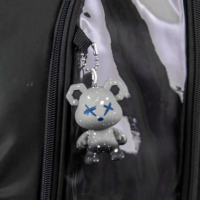 Mochila Carrinho 4 Rodas Duplas Sestini Studio - Preto