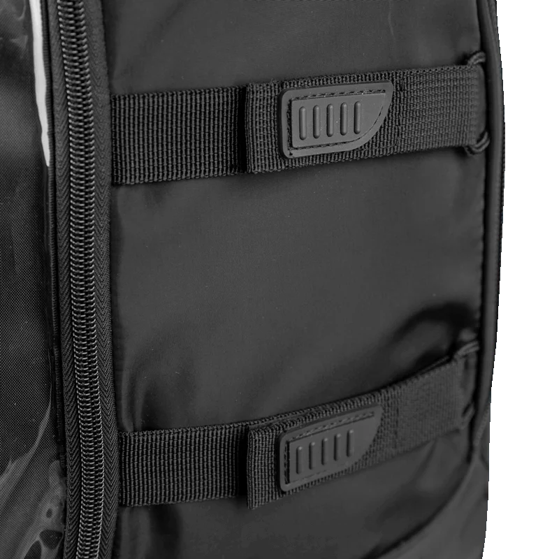 Mochila Carrinho 4 Rodas Duplas Sestini Studio - Preto