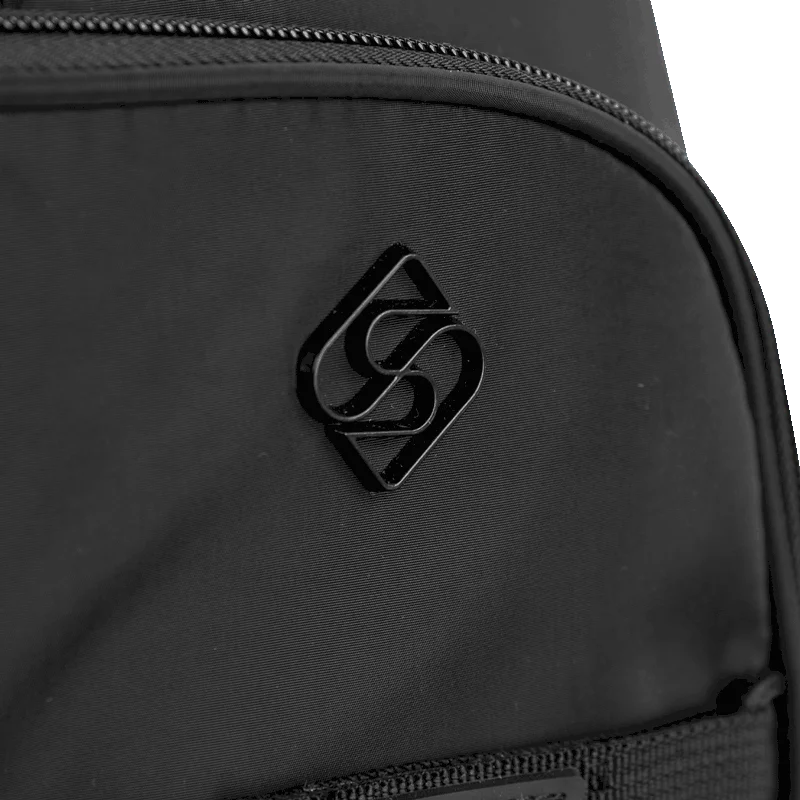 Mochila Carrinho 4 Rodas Duplas Sestini Studio - Preto