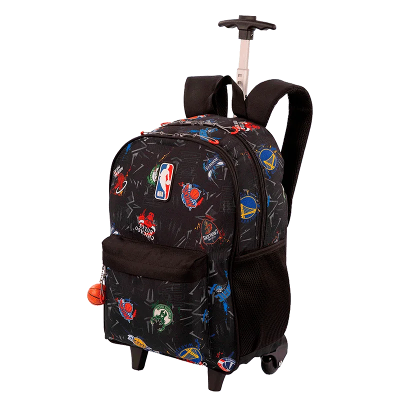 Mochila Carrinho Externo Nba Begins - Cinza Grafite