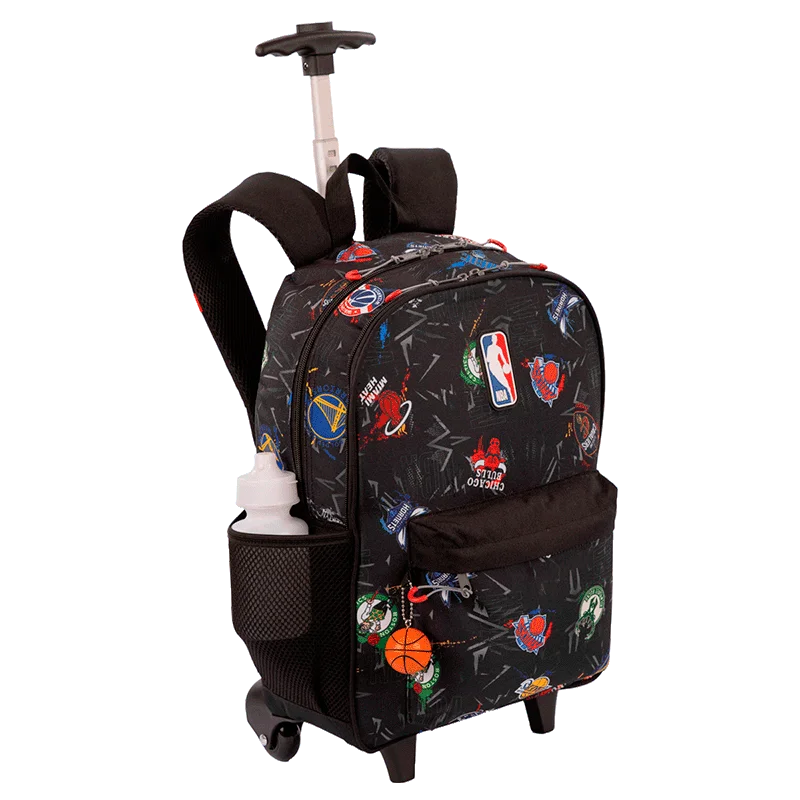 Mochila Carrinho Externo Nba Begins - Cinza Grafite