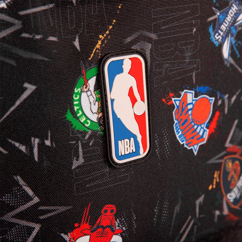 Mochila Carrinho Externo Nba Begins - Cinza Grafite