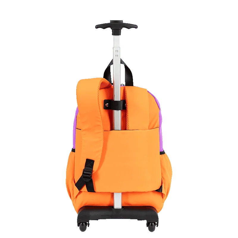 Mochila Carrinho Externo Paul Frank Authentic - Orange Mix