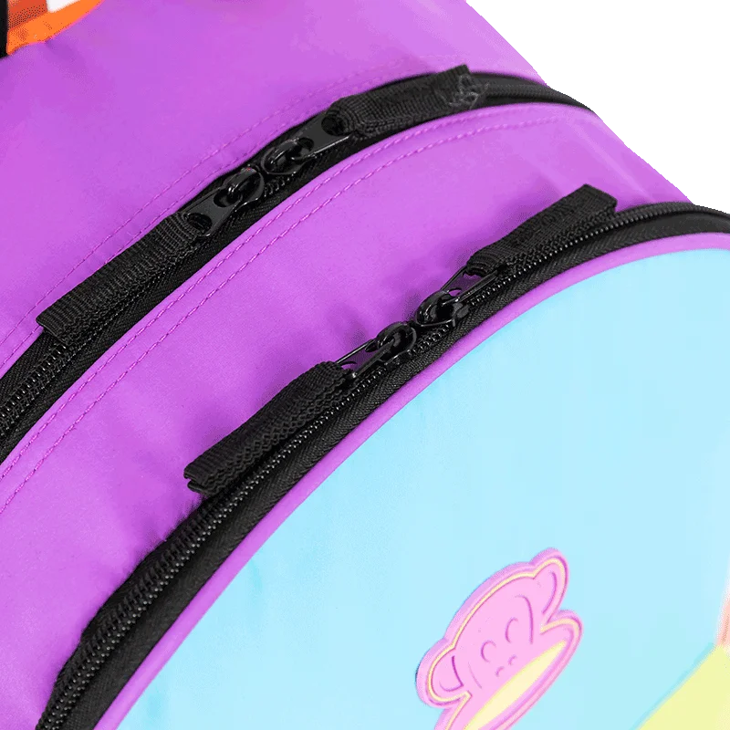 Mochila Carrinho Externo Paul Frank Authentic - Orange Mix