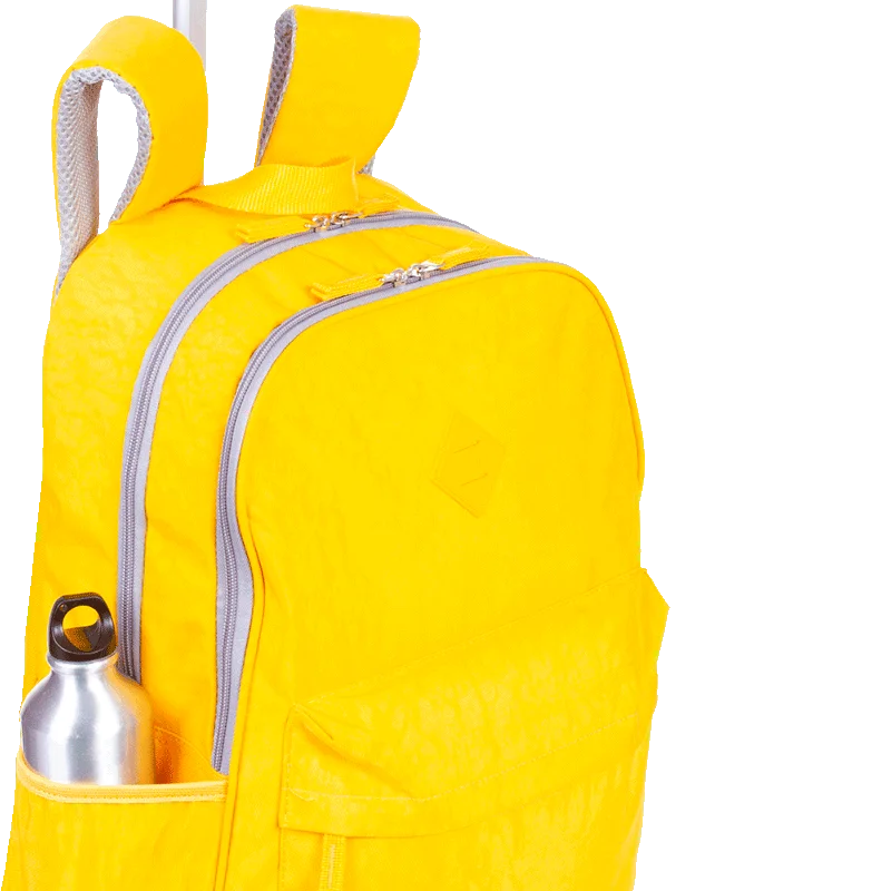 Mochila Carrinho Externo Sestini Rolling Crinkle - Amarelo