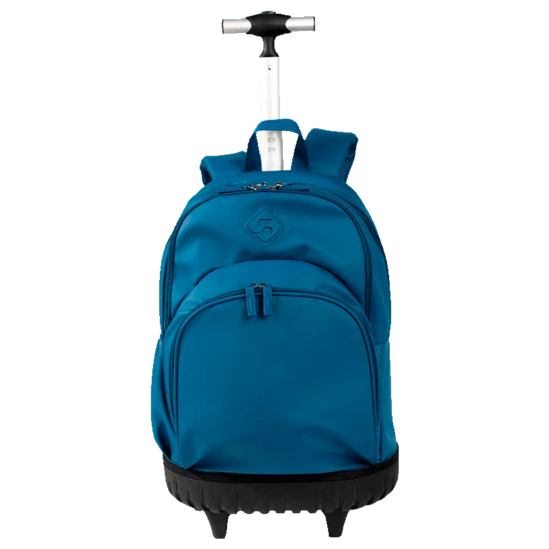 Mochila Carrinho Externo com Base Rígida Sestini Rolling Hydroblock - Azul Noturno
