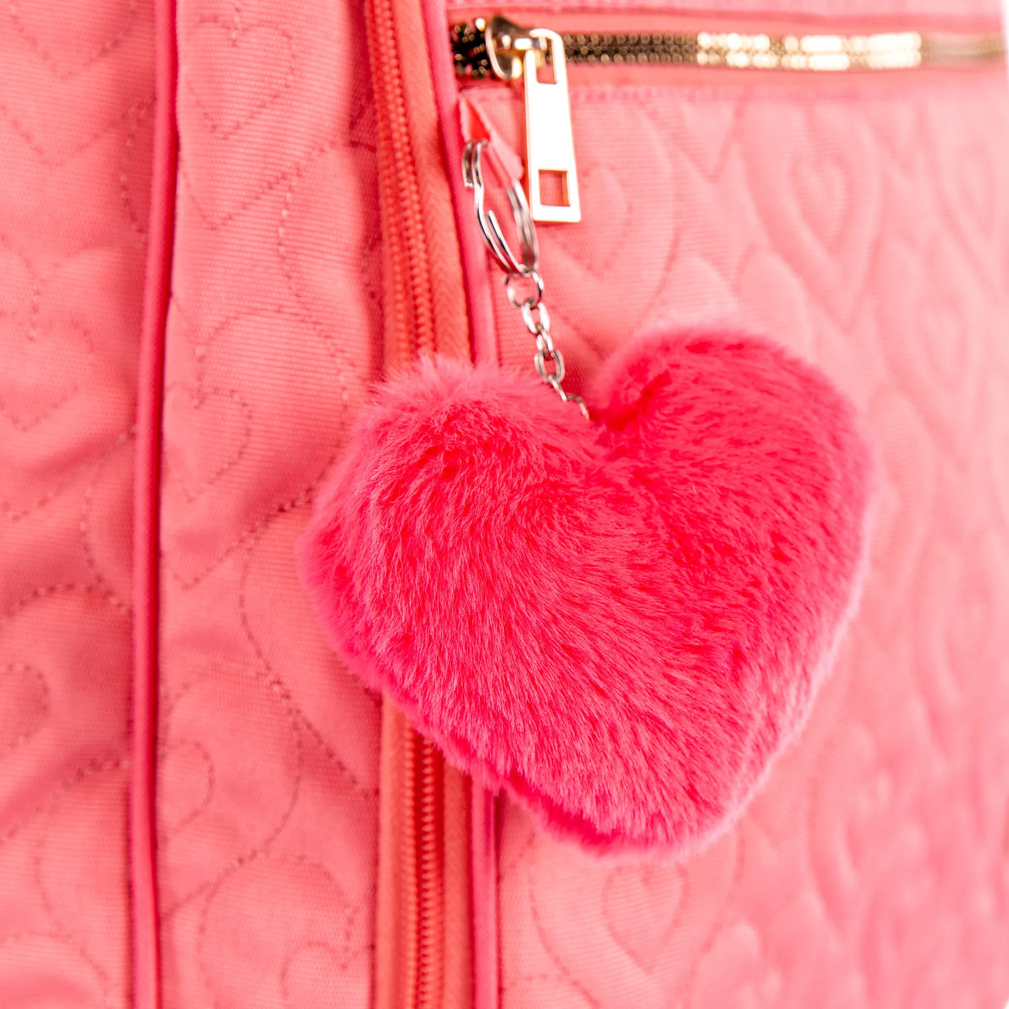 Mochila Carrinho Grande Capricho Crush Laranja - Pêssego