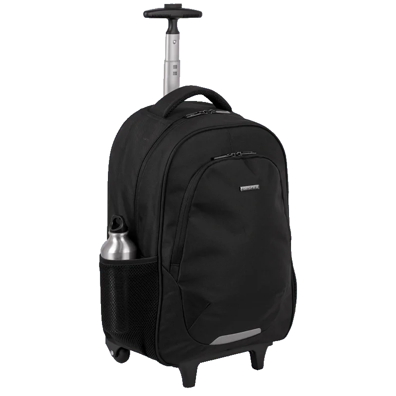 Mochila Carrinho Grande Notebook 15,6 Sestini Connect - Preto