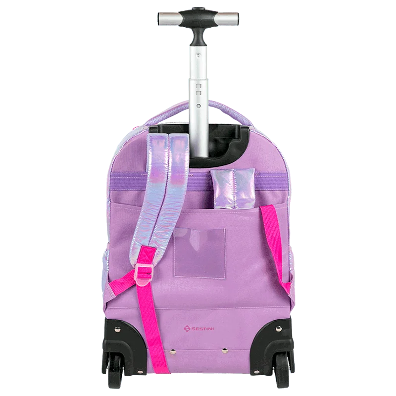 Mochila Carrinho Grande Sestini Wonder Moon - Metálico