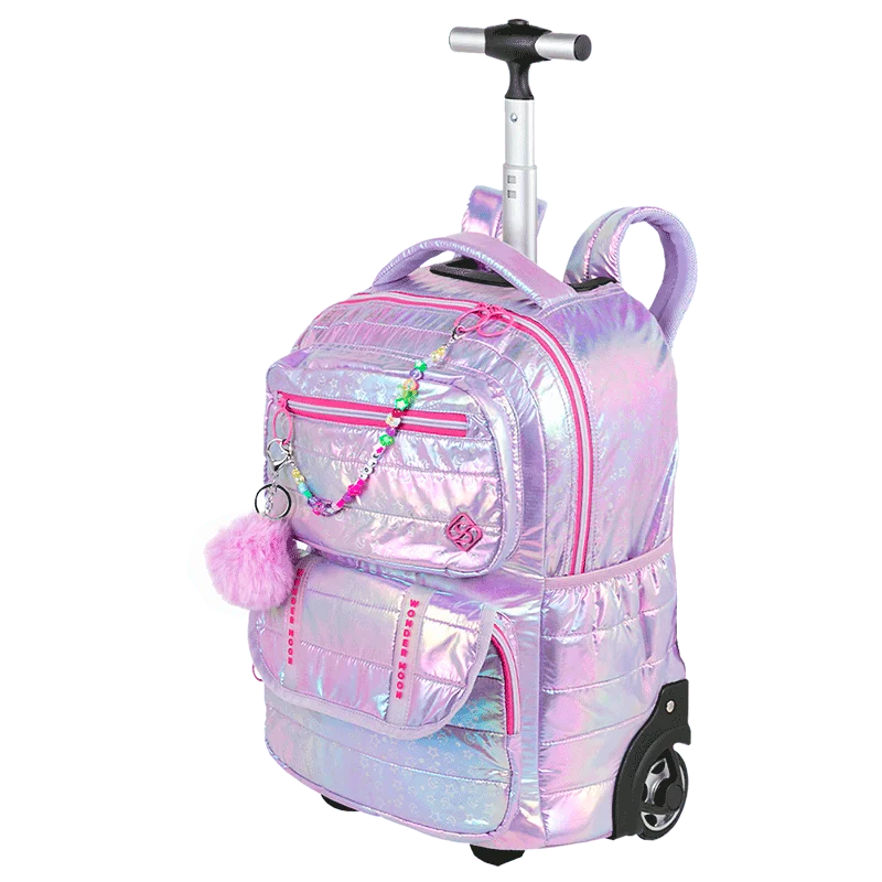 Mochila Carrinho Grande Sestini Wonder Moon - Metálico