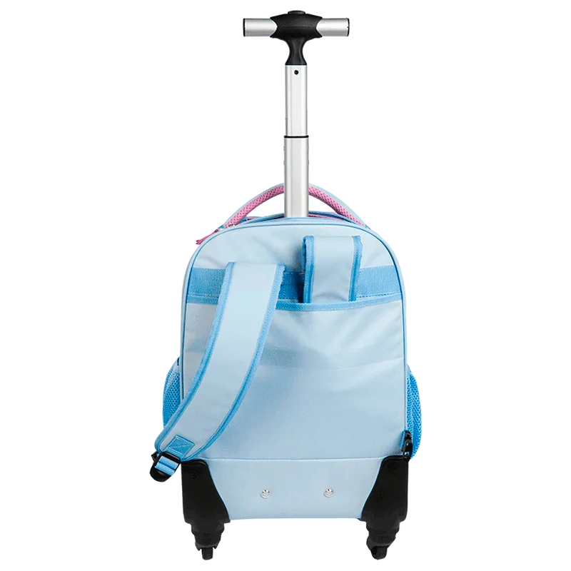 Mochila Carrinho com 4 Rodas Sestini Rolling Hydroblock Sky - Azul