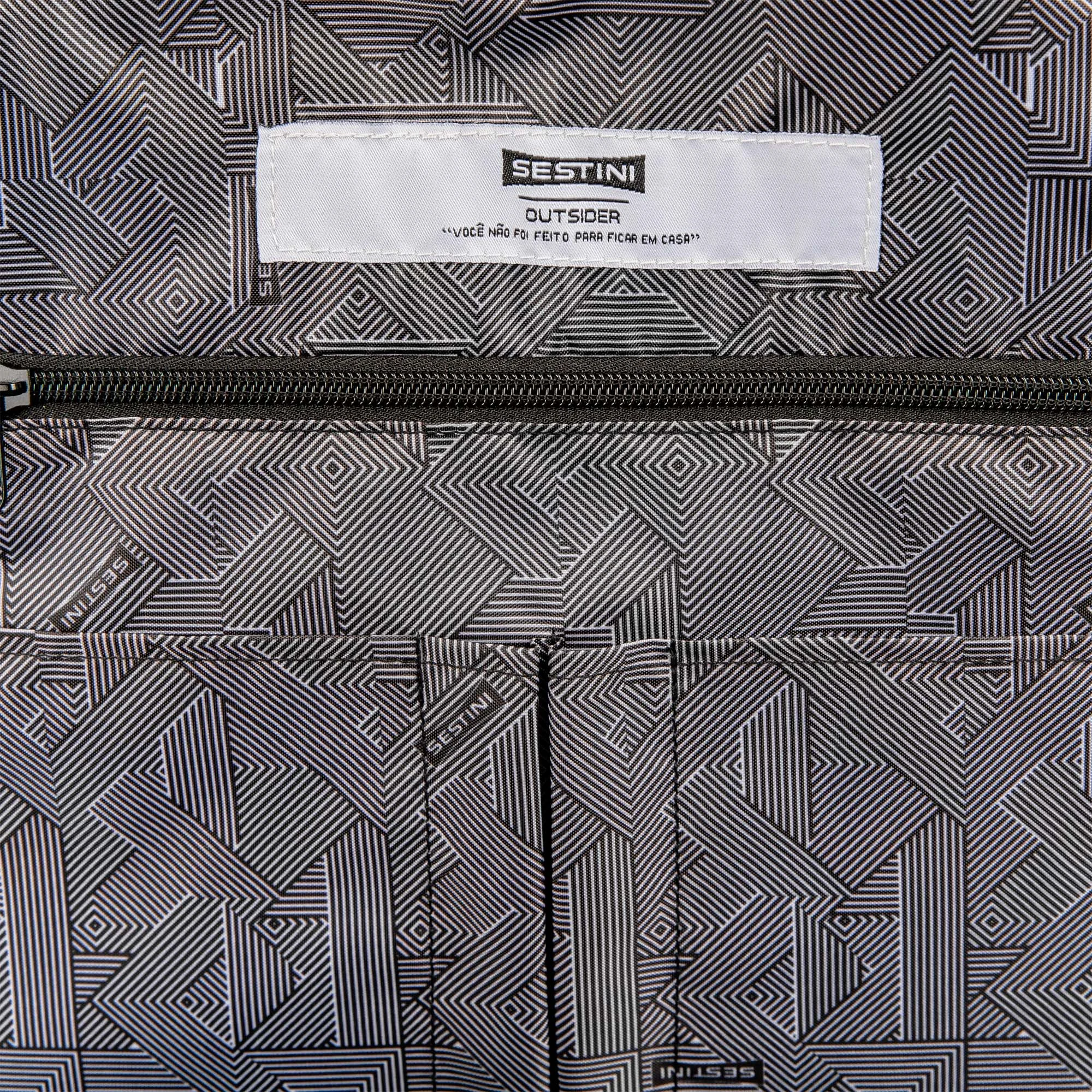 Mochila GG 2 Compartimentos Sestini Outsider Army - Verde